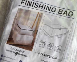 صندوق كيس ملابس حجم وسط 30*45*60 سم FINISHING BAG